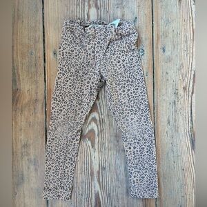 H&M Leopard Fleece Cotton Leggings